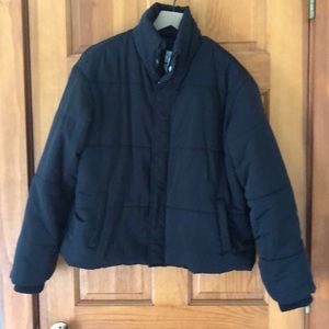 RVCA Women’s Black Puffer Jacket, Size 12